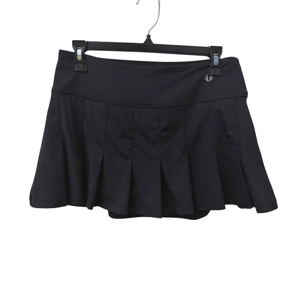 Eleven by Venus Williams Tennis Skort Medium Black Pleated Athletic Skirt